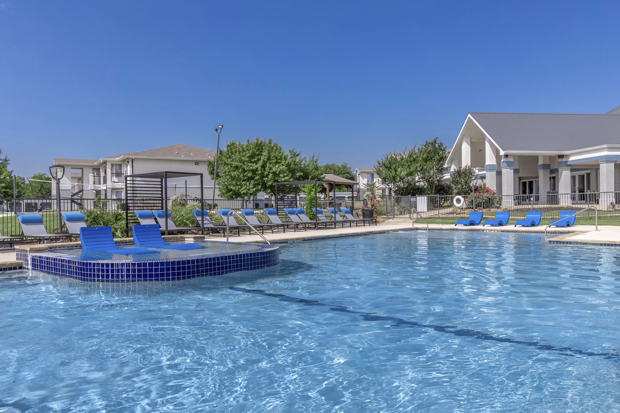 pool at Fifteen12 Apartments