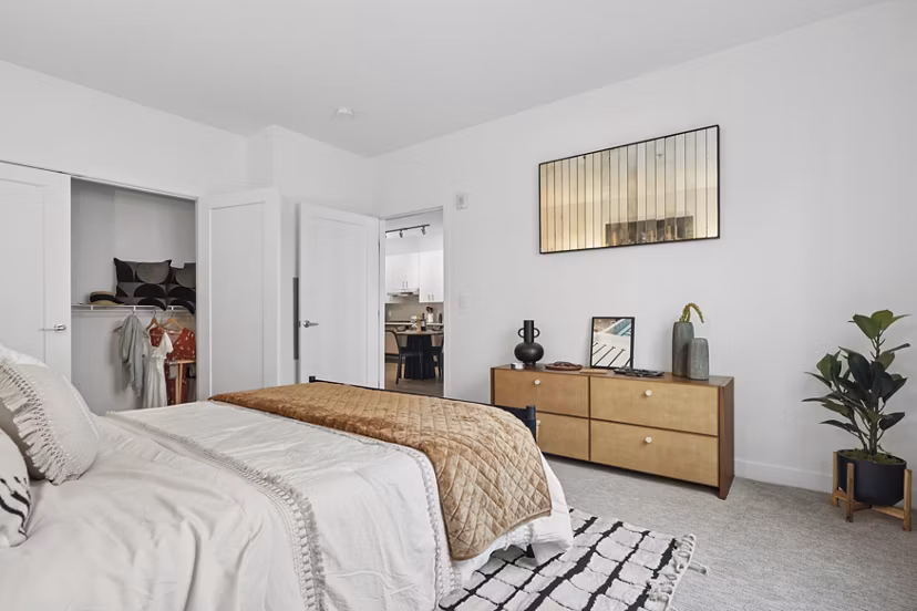 bedroom at The 266 Framingham Apartments 