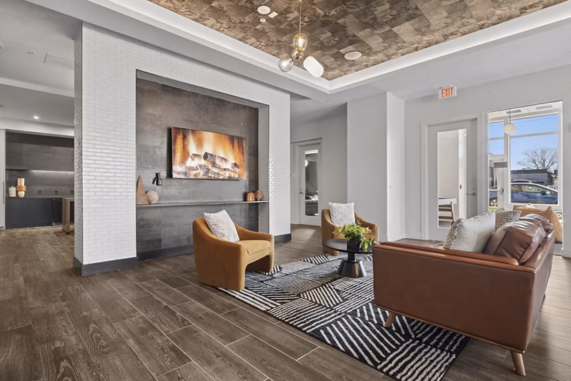 clubhouse at The 266 Framingham Apartments 