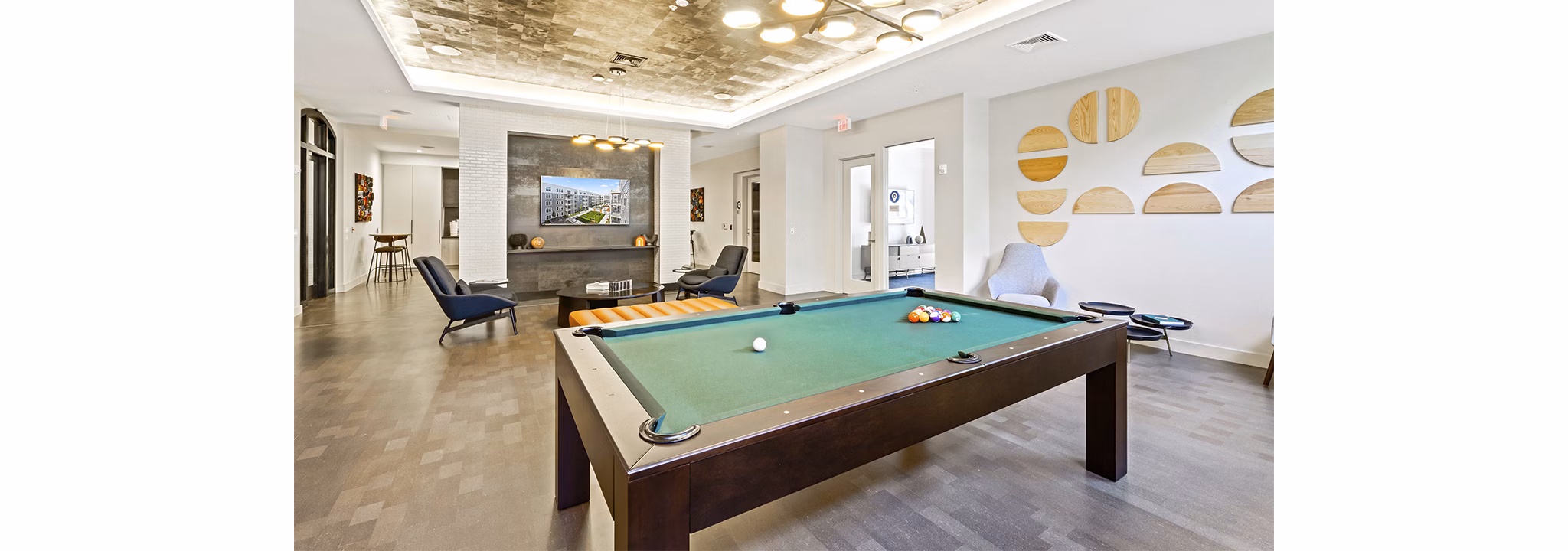 clubhouse at The 266 Framingham Apartments 