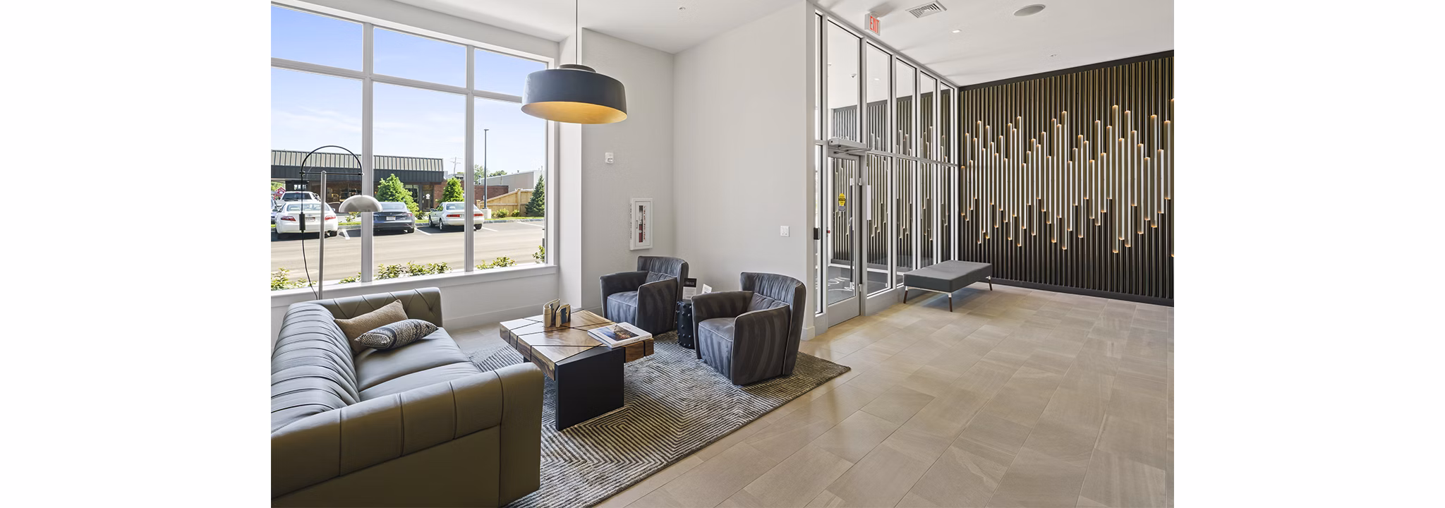 clubhouse at The 266 Framingham Apartments 