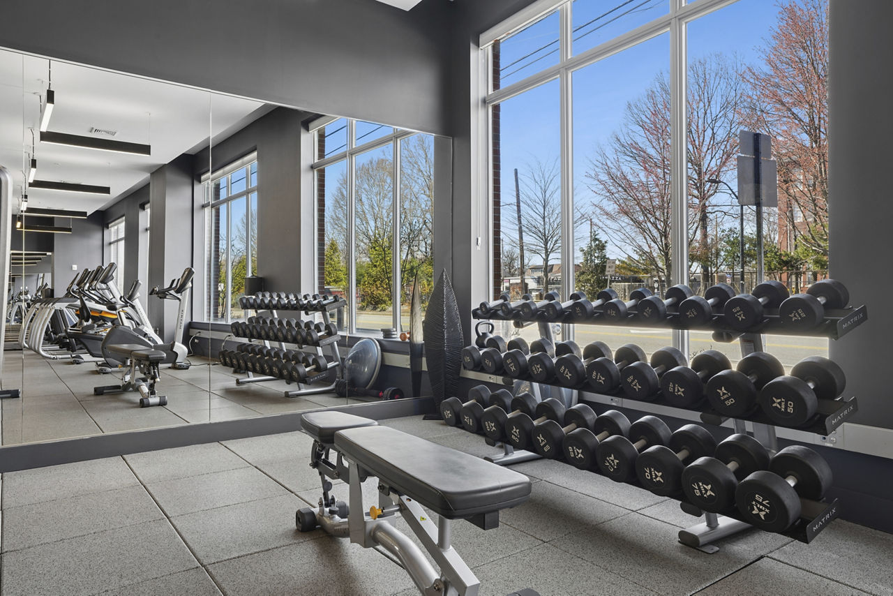 Gym at The 266 Framingham (1 of 4)