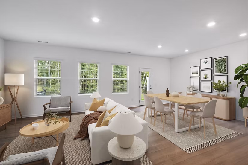 living room at Wallbrook Village Apartments