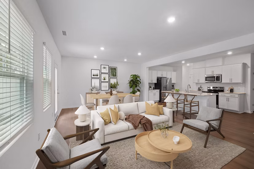living room at Wallbrook Village Apartments