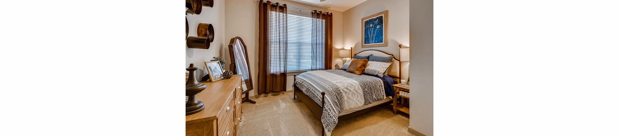 bedroom at Alders Rockwall Apartments