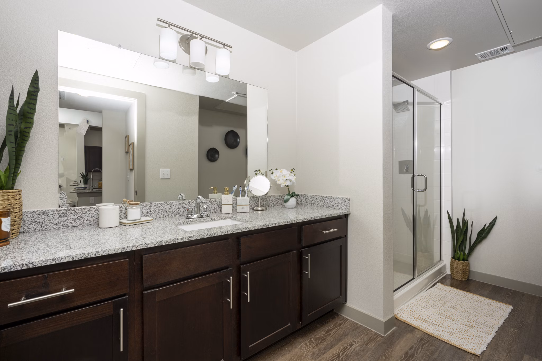 bathroom at Alders Rockwall Apartments