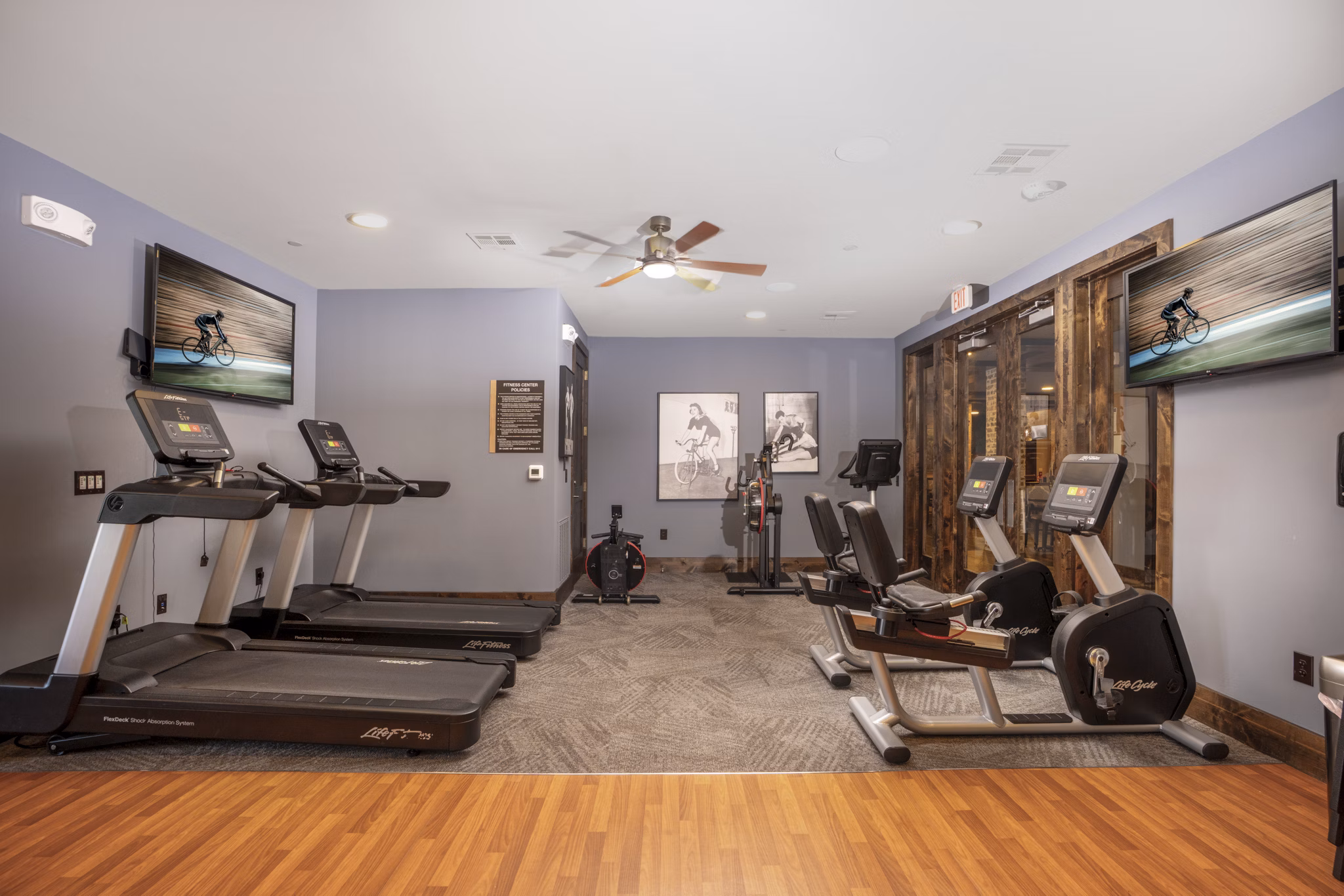 fitness center at Alders Rockwall Apartments