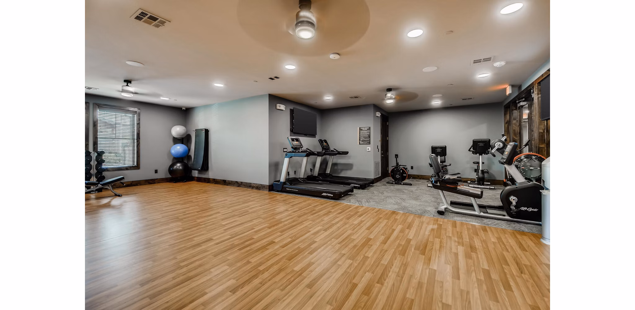 fitness center at Alders Rockwall Apartments