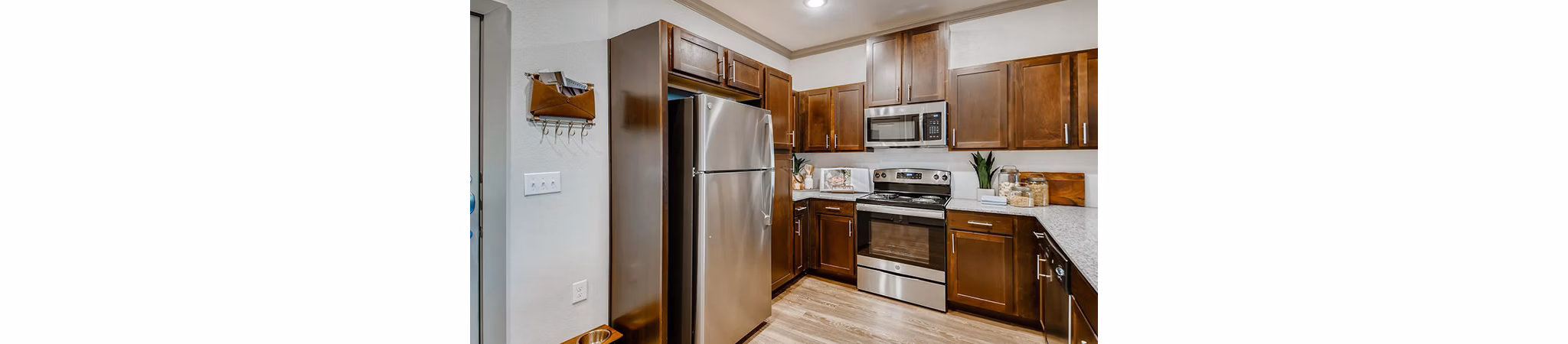 kitchen at Alders Rockwall Apartments