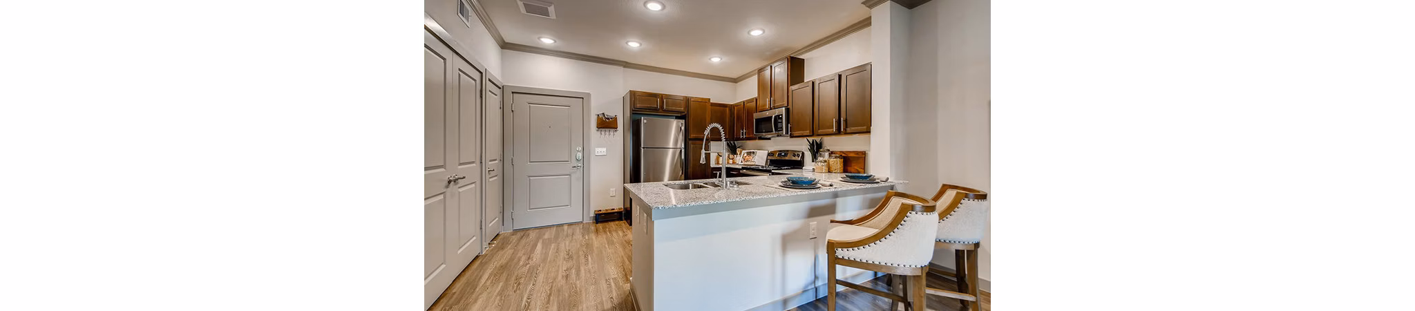 kitchen at Alders Rockwall Apartments