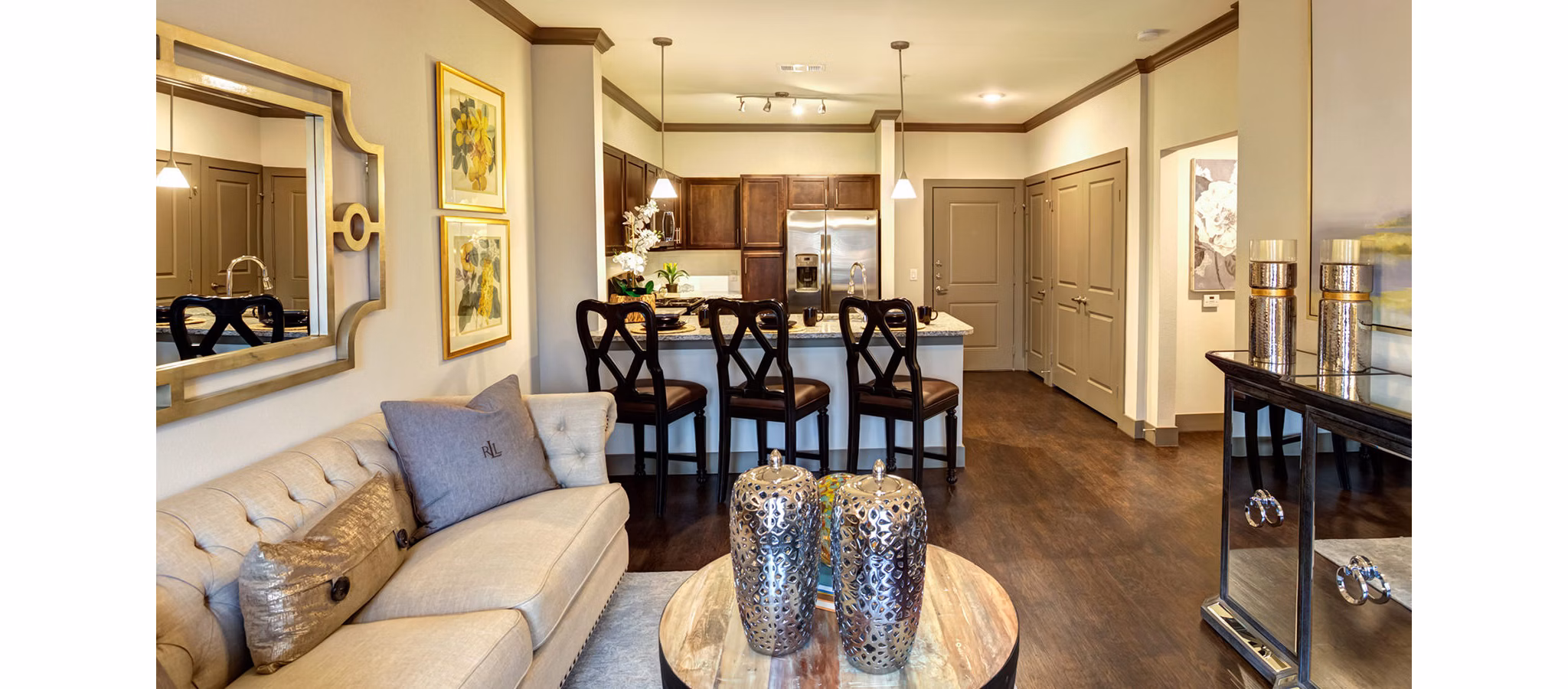 living room at Alders Rockwall Apartments