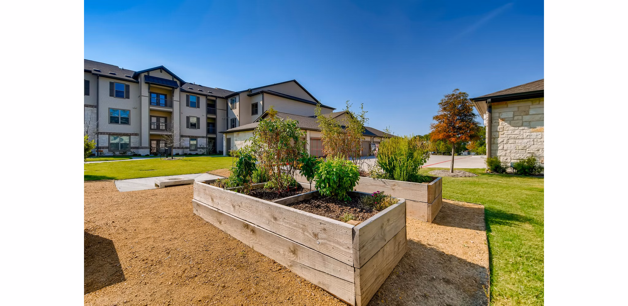 patio at Alders Rockwall Apartments