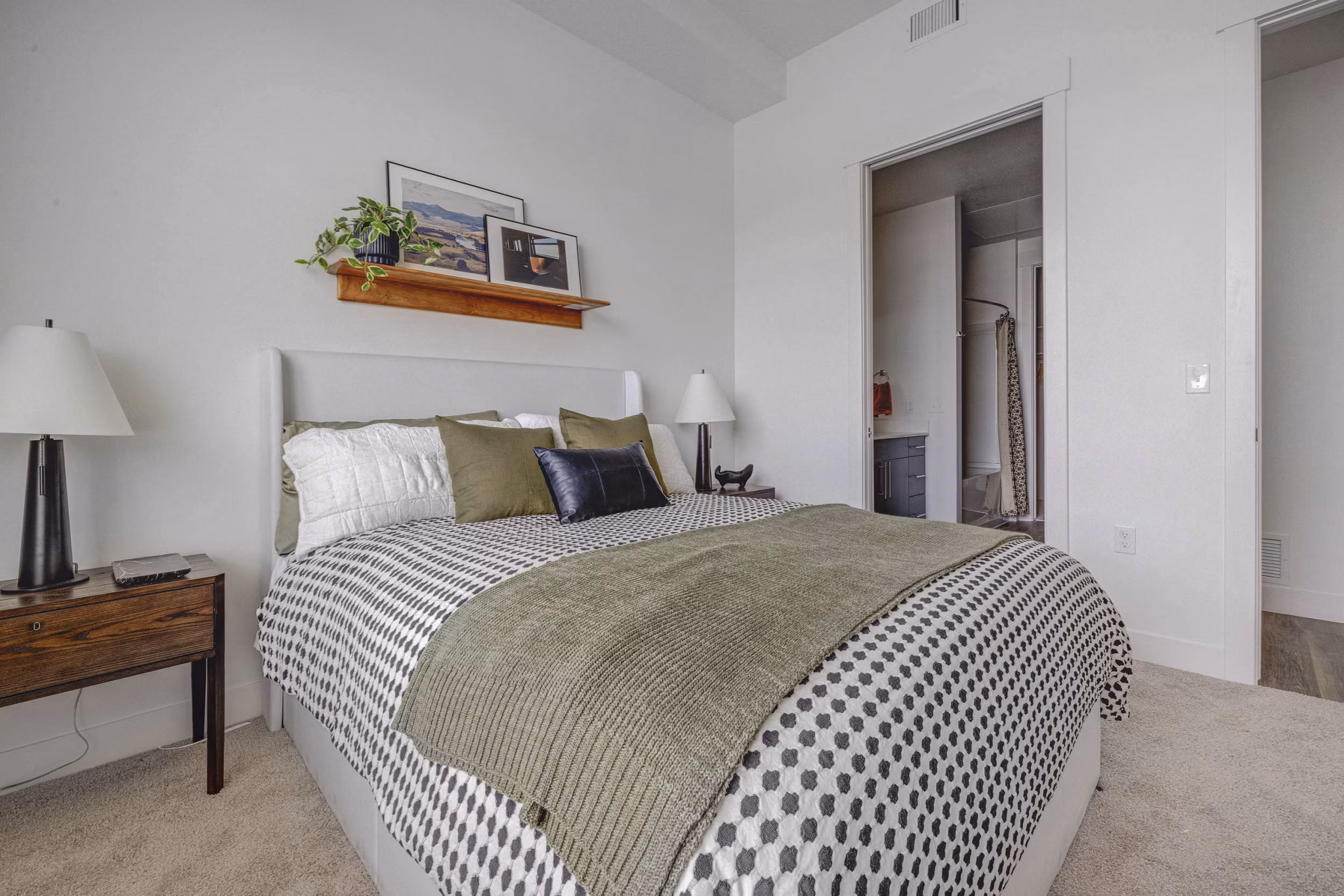 bedroom at The Gauge Apartments 