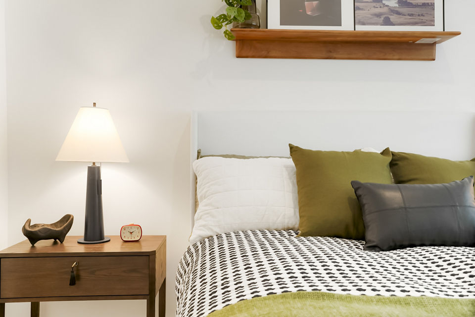 bedroom at The Gauge Apartments 