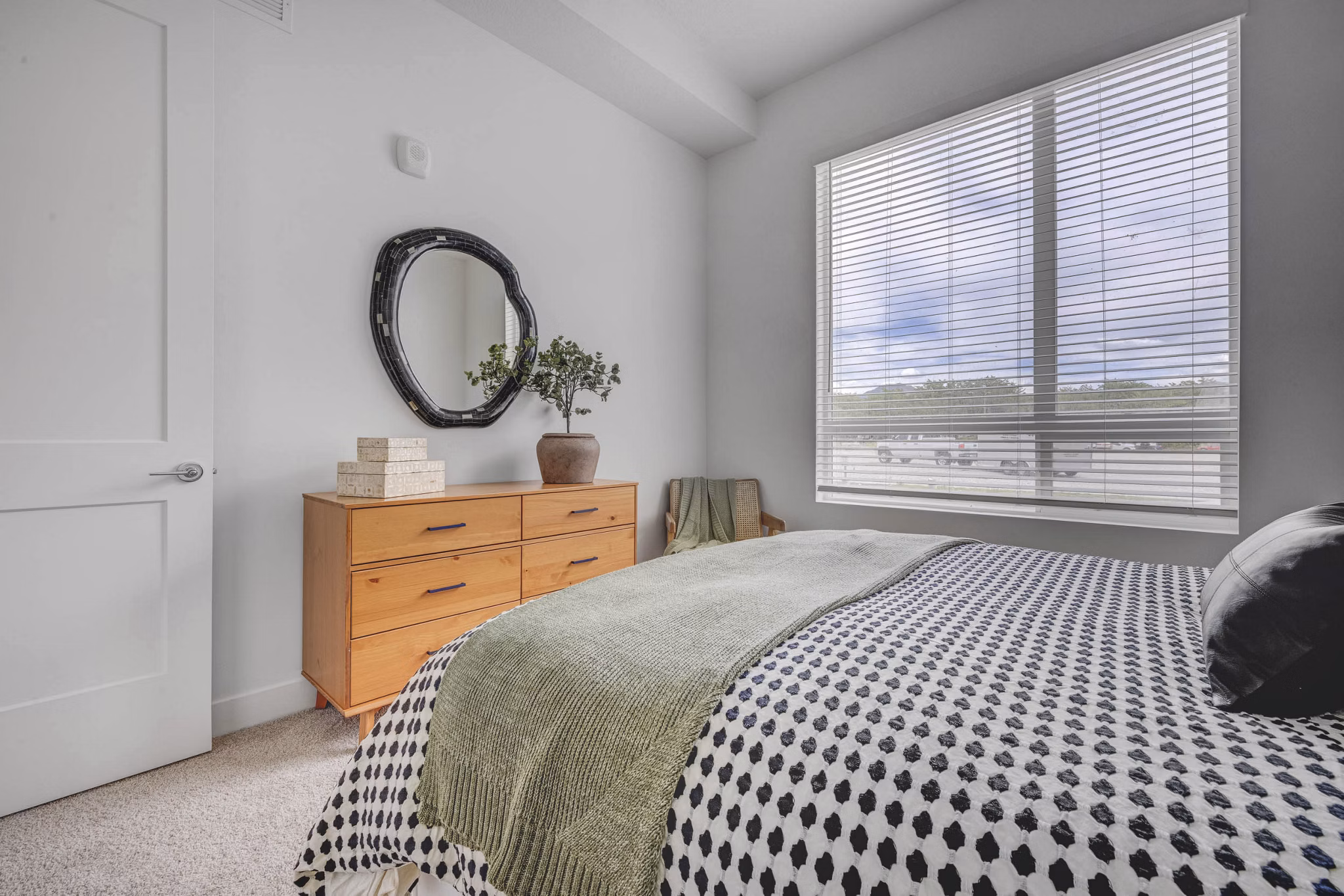 bedroom at The Gauge Apartments 