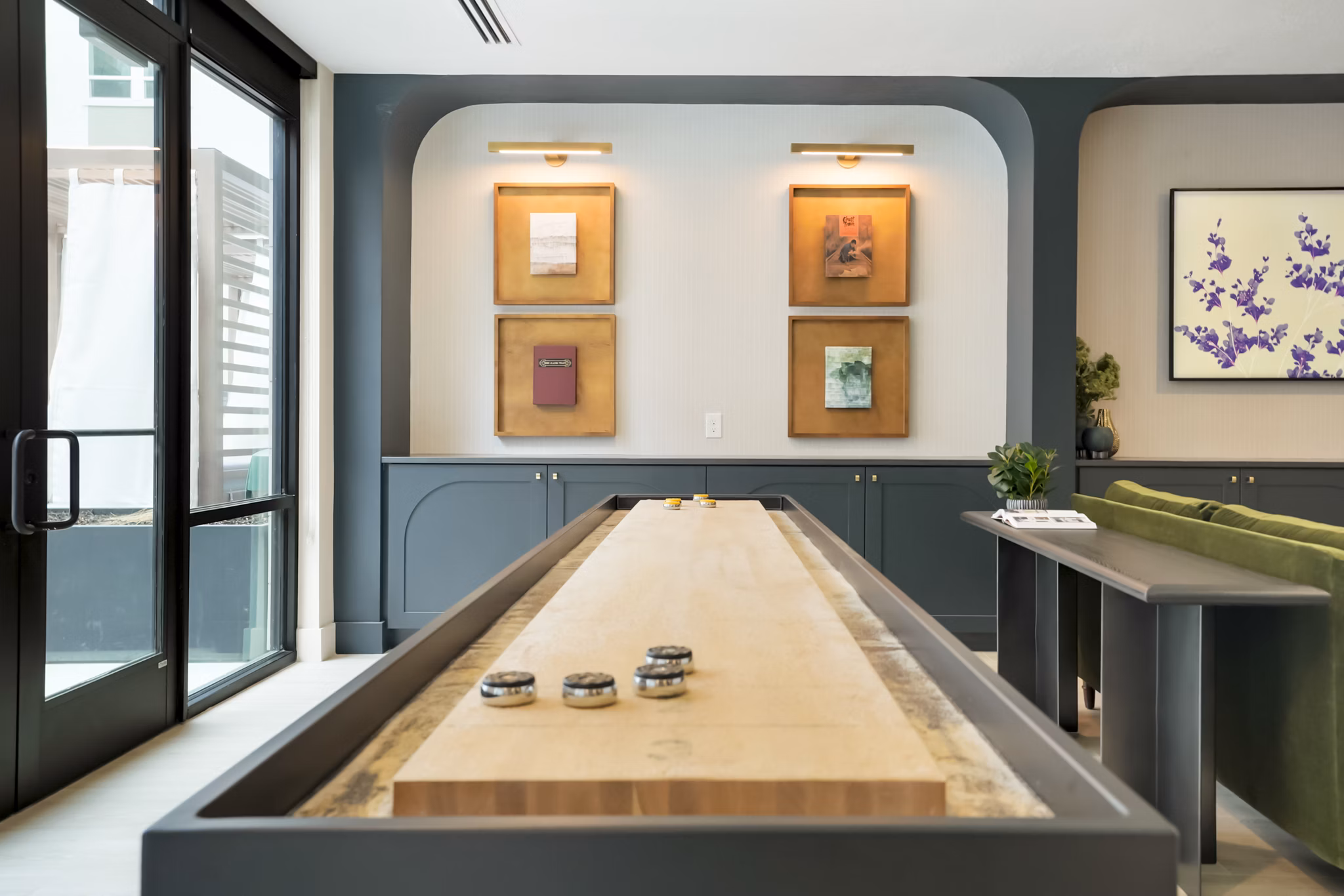 clubhouse at The Gauge Apartments