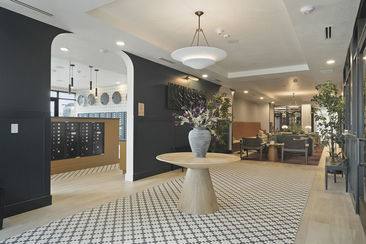 Lobby at The Gauge