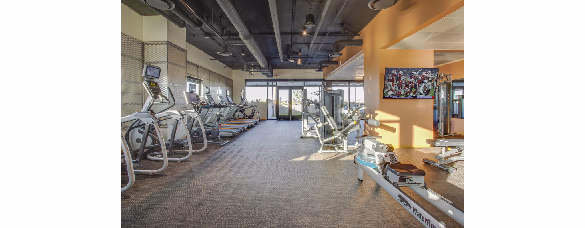 fitness center at Altura Apartments
