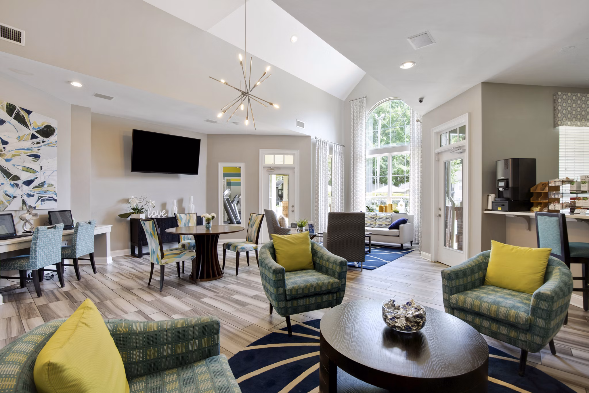 clubhouse at The Madison Apartments