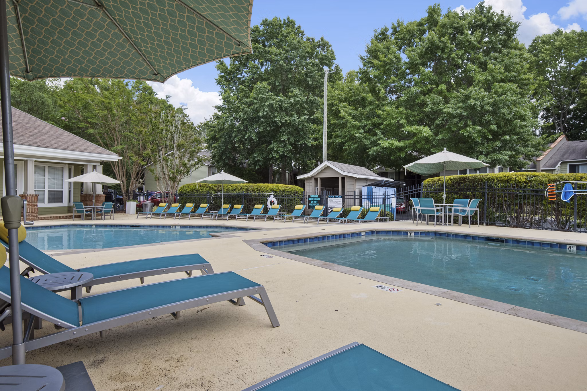 pool at The Madison Apartments