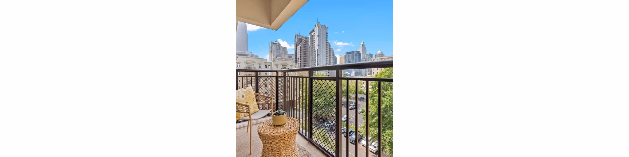 patio/balcony at The Kensington Apartments