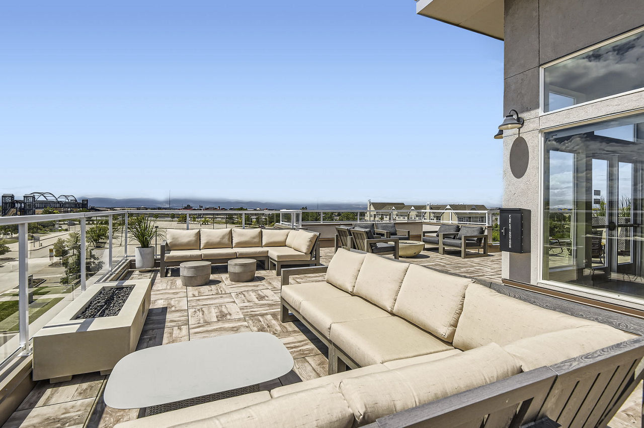 Roof deck at Elevation At County Line Station (4 of 4)