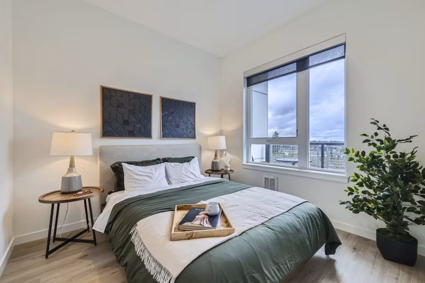 bedroom at Knox Apartments 