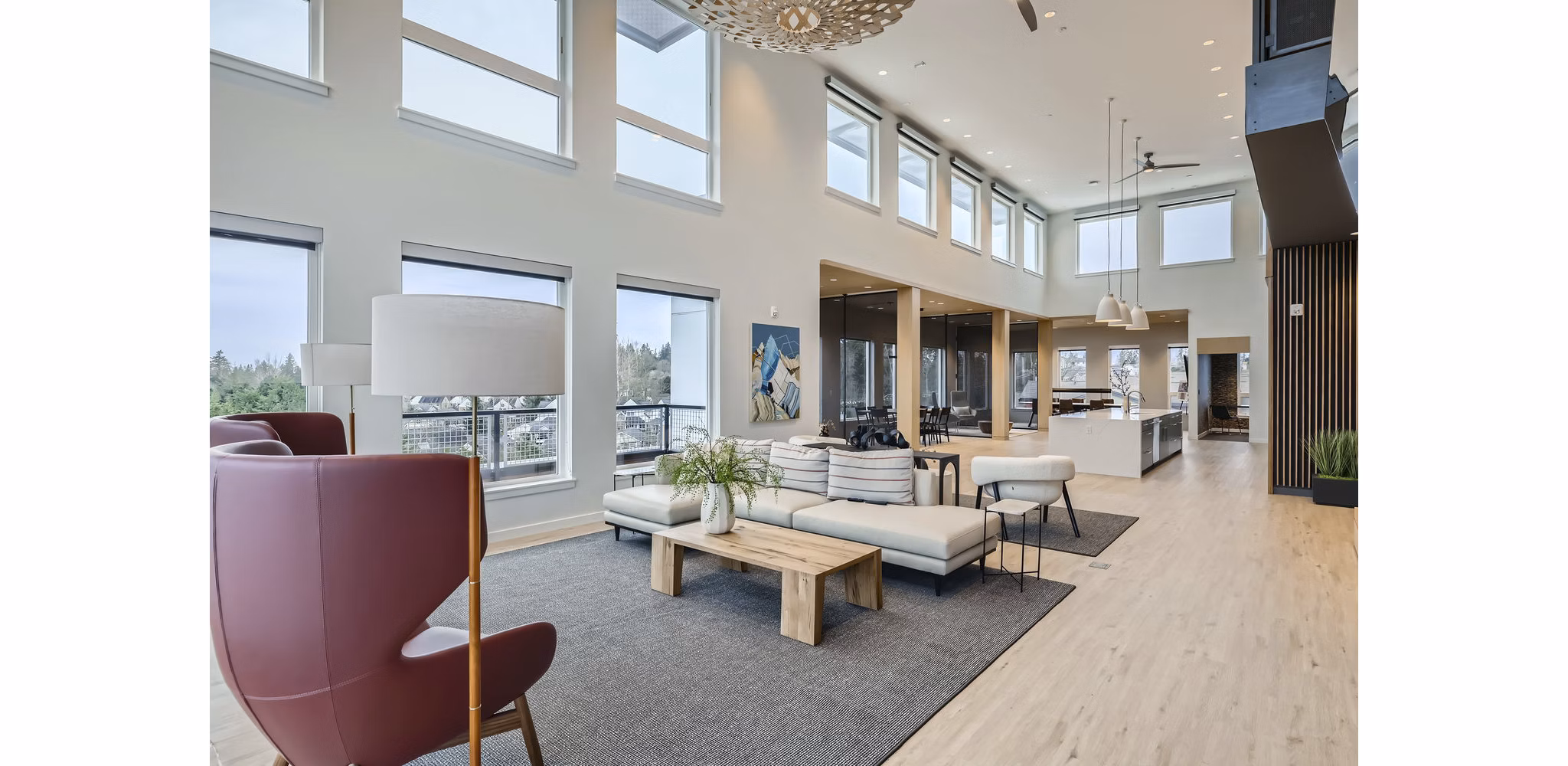 clubhouse at Knox Apartments 