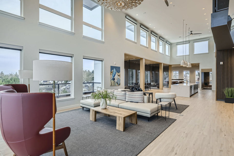 clubhouse at Knox Apartments 