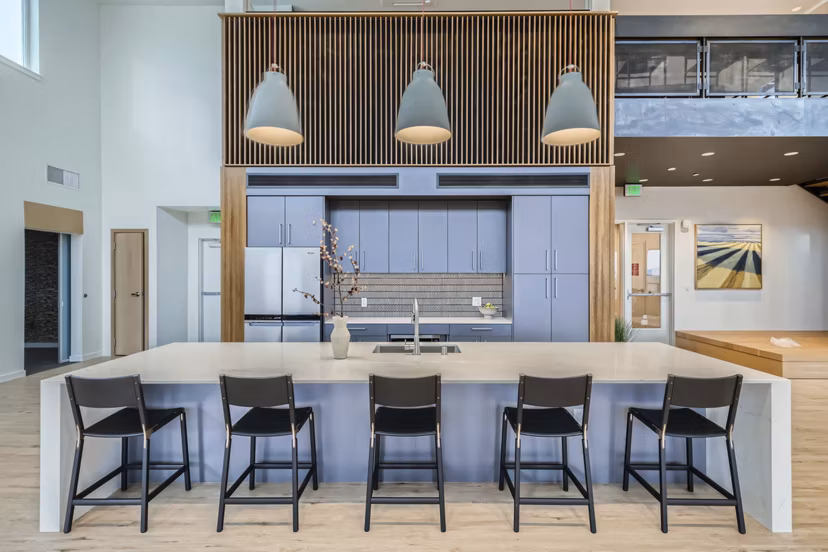 clubhouse at Knox Apartments 