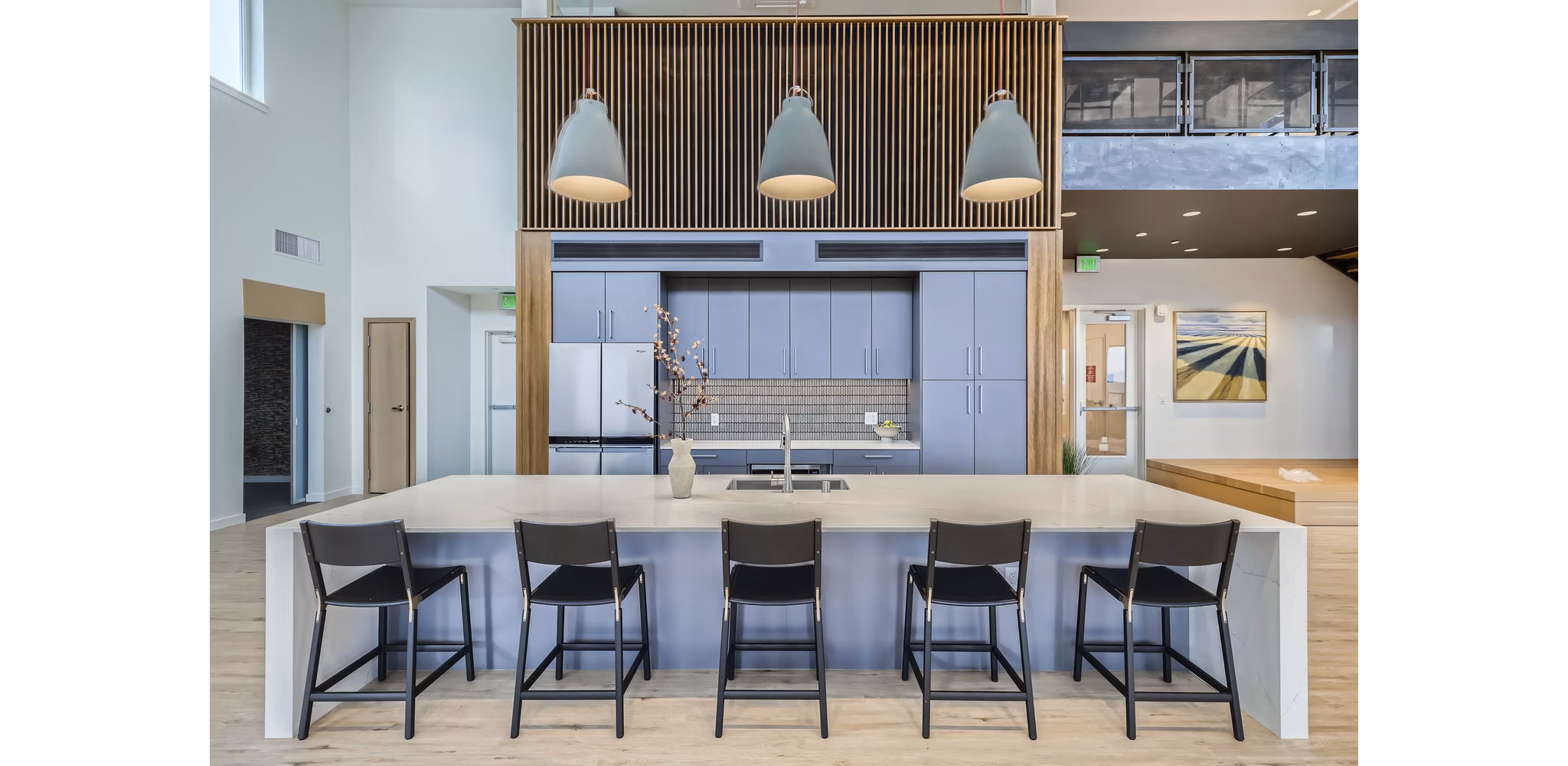 clubhouse at Knox Apartments 