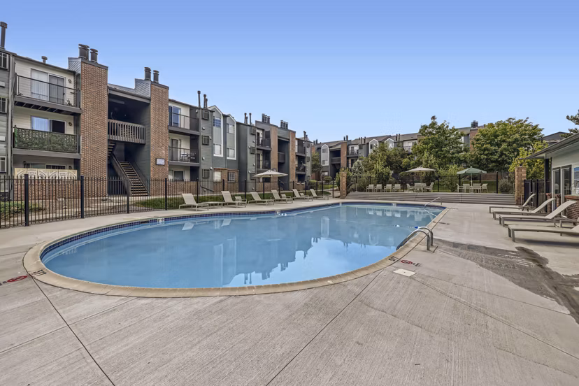 pool at Edge DTC Apartments