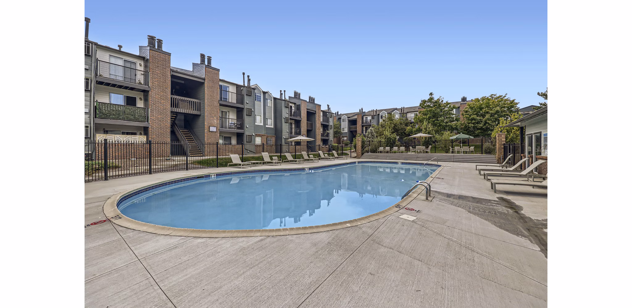 pool at Edge DTC Apartments