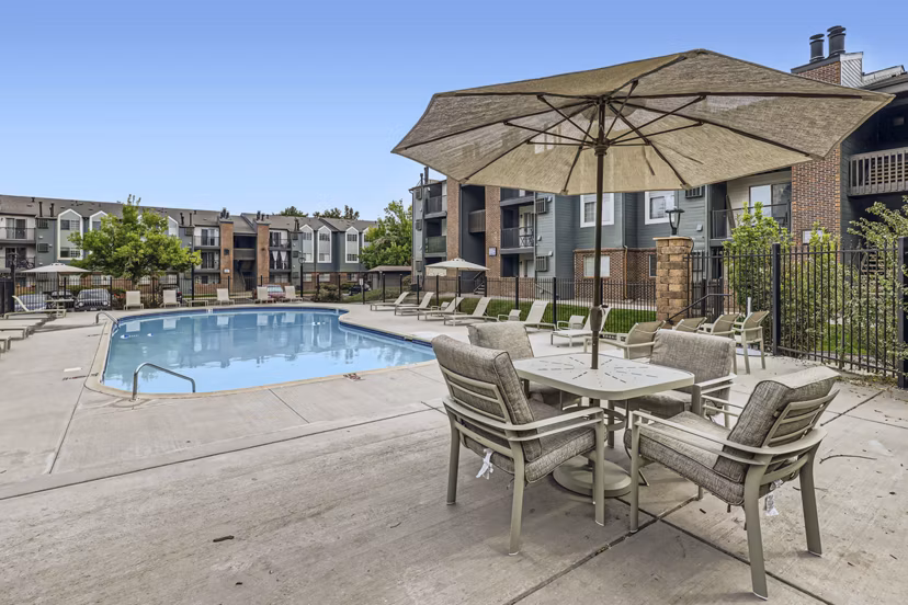 pool at Edge DTC Apartments