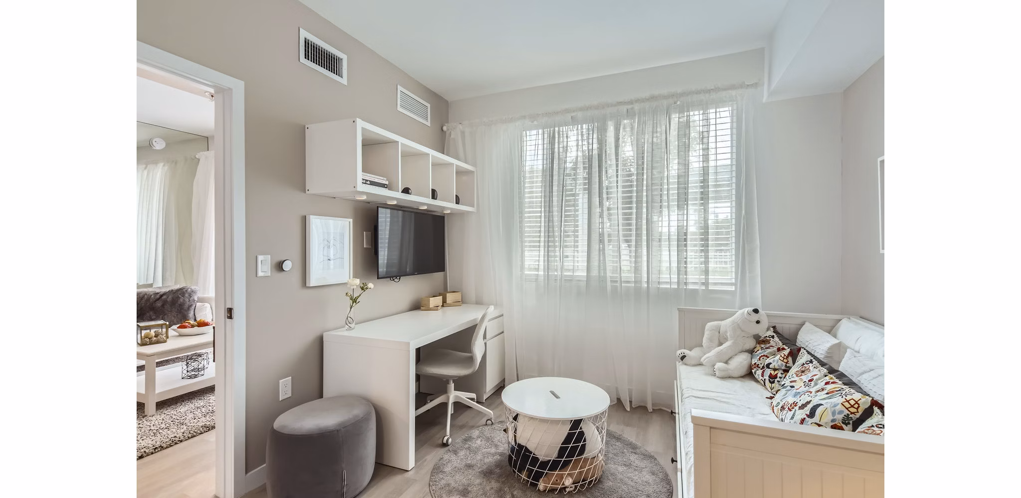 bedroom at Amelia Apartments