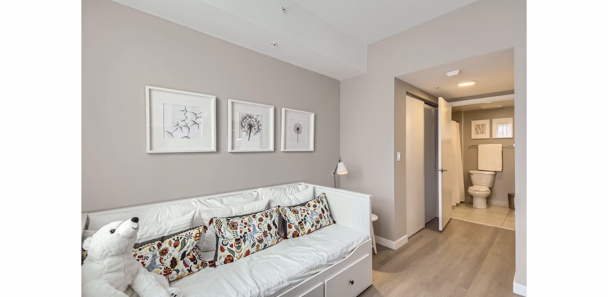 bedroom at Amelia Apartments