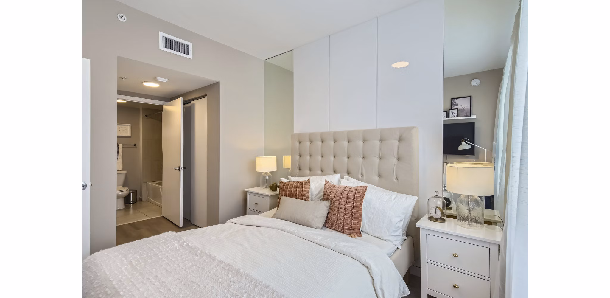 bedroom at Amelia Apartments