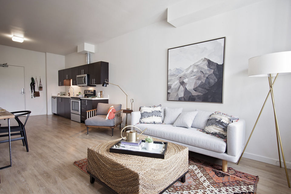 living room at Attwell off Main Apartments
