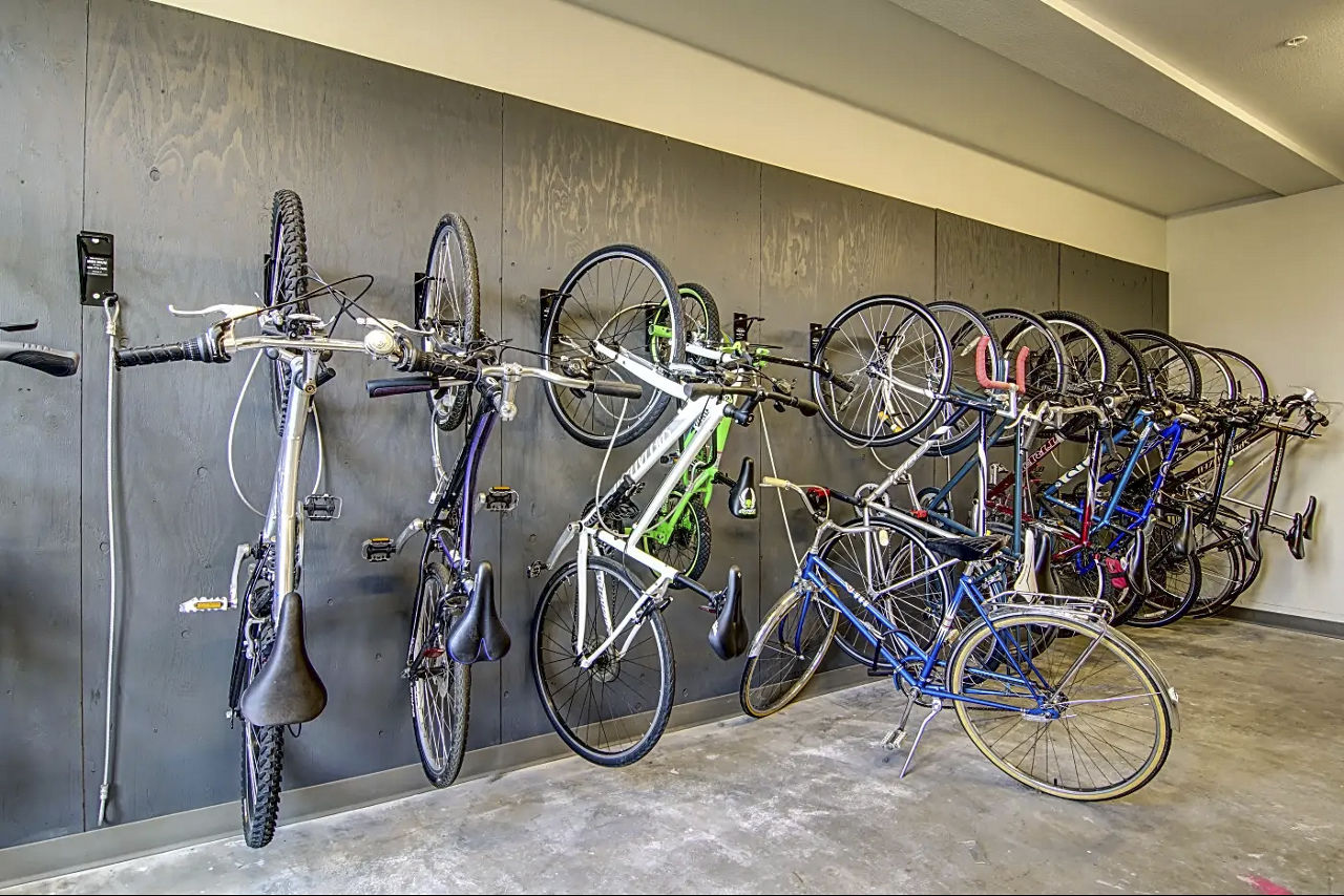Bike room at Attwell Off Main