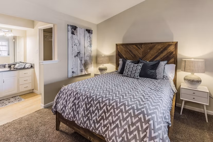 bedroom at Canterbury Courts Apartments
