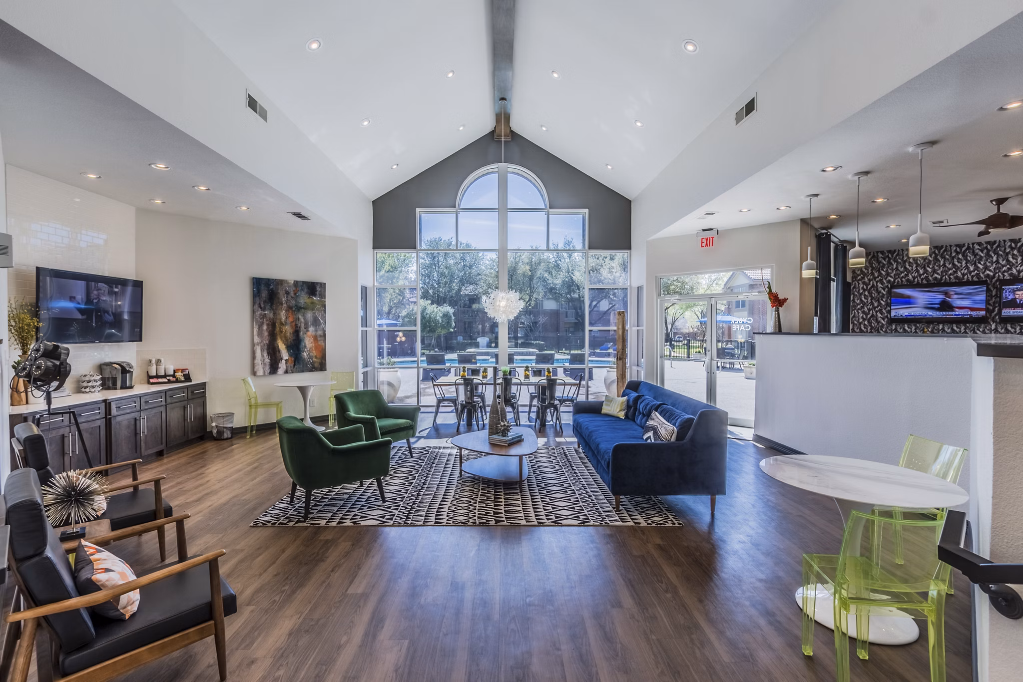 clubhouse at Canterbury Courts Apartments