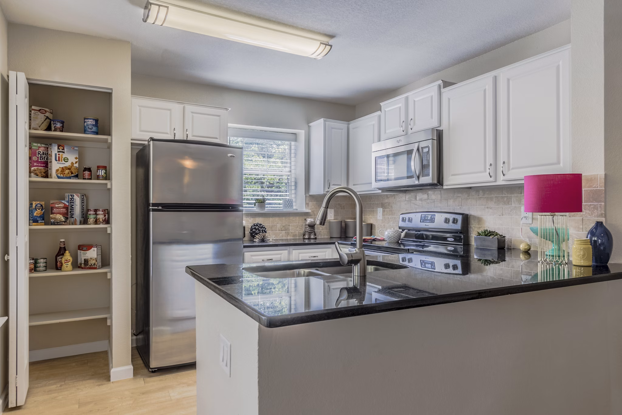 kitchen at Canterbury Courts Apartments