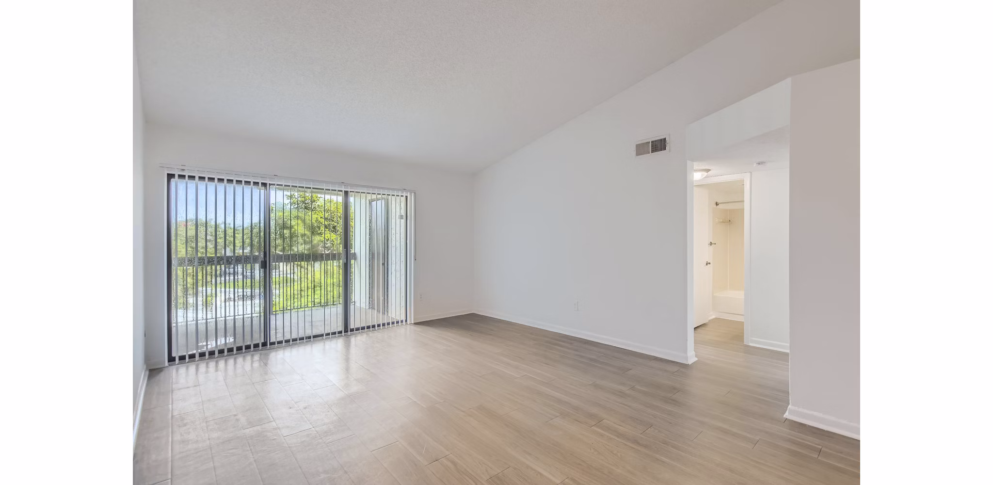 living room at Cascades at the Hammocks Apartments