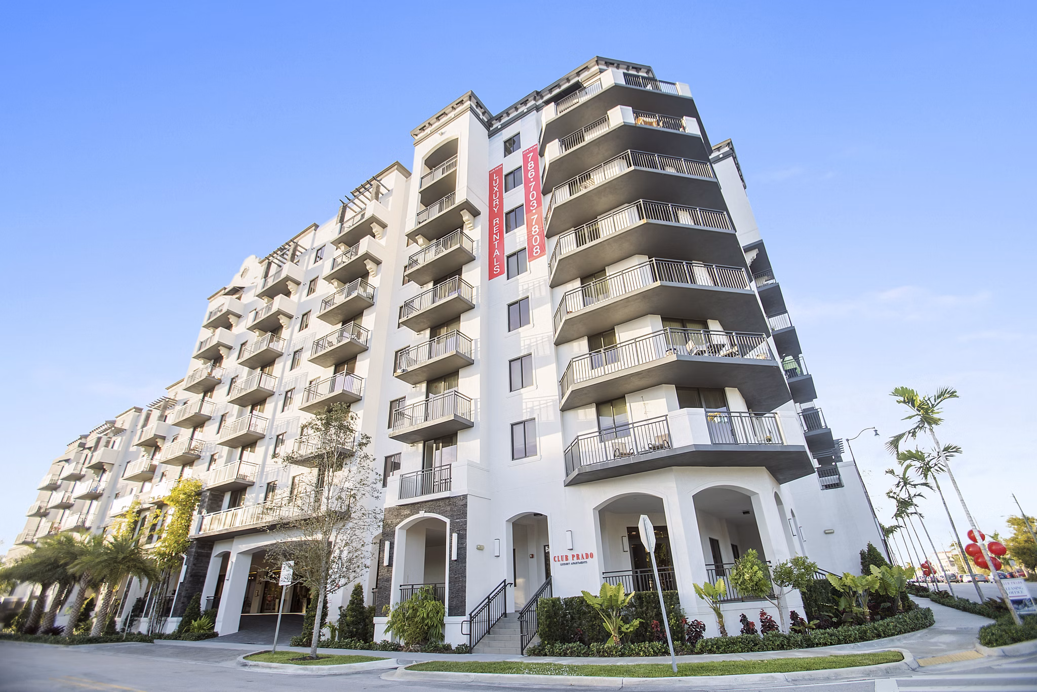 building/exterior at Club Prado Apartments