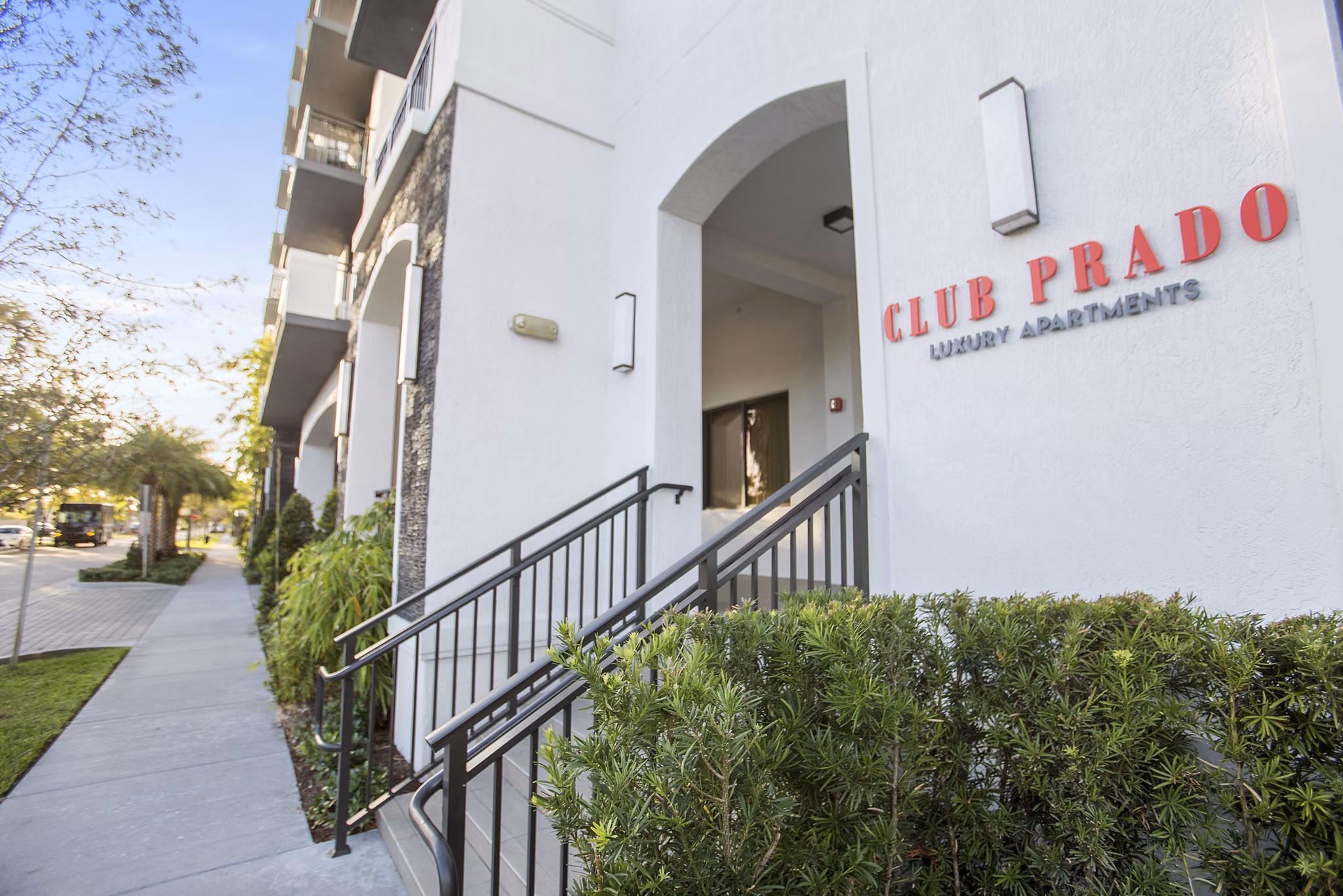 building/exterior at Club Prado Apartments