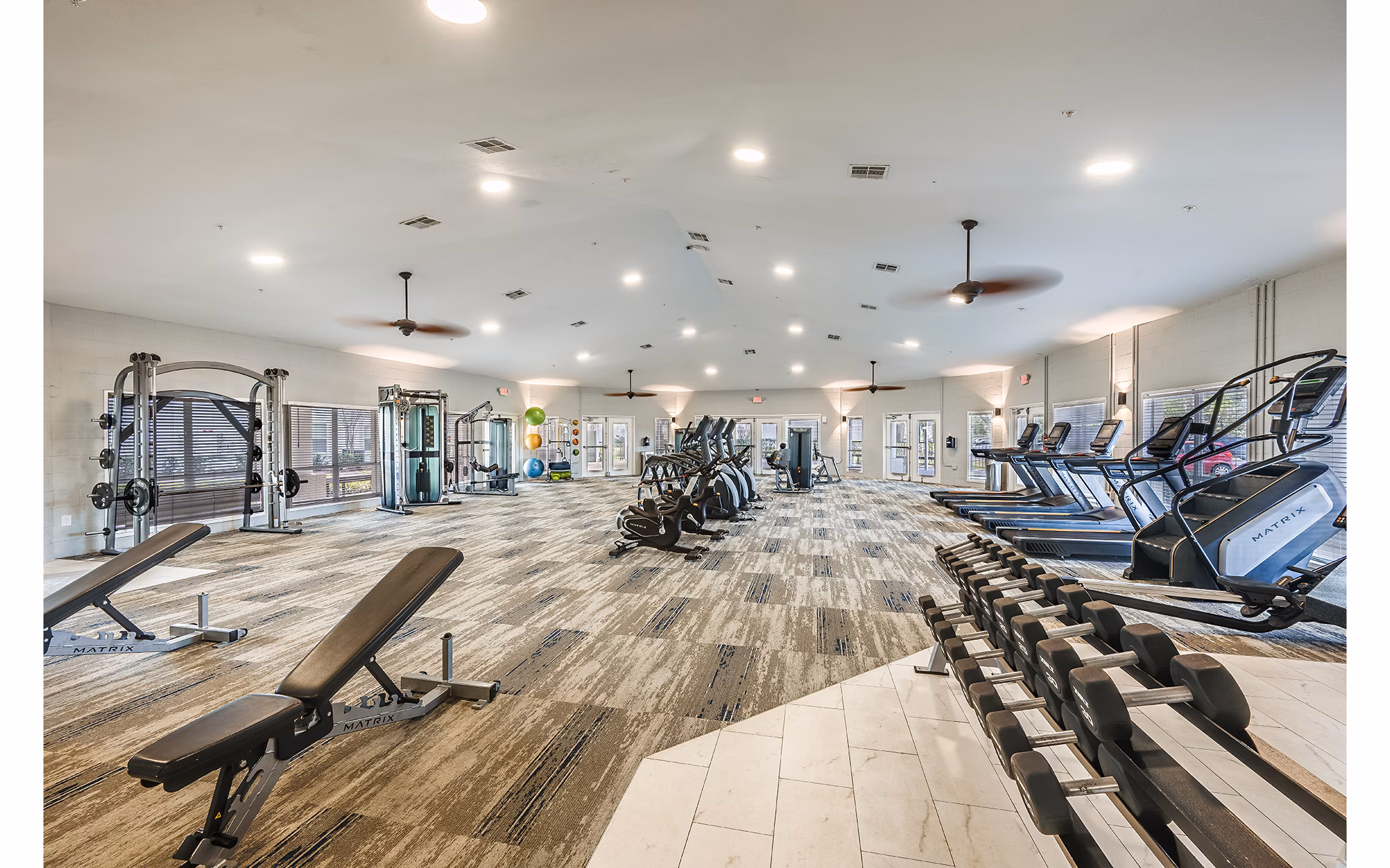Fitness Center at Emerald Grove Apartments
