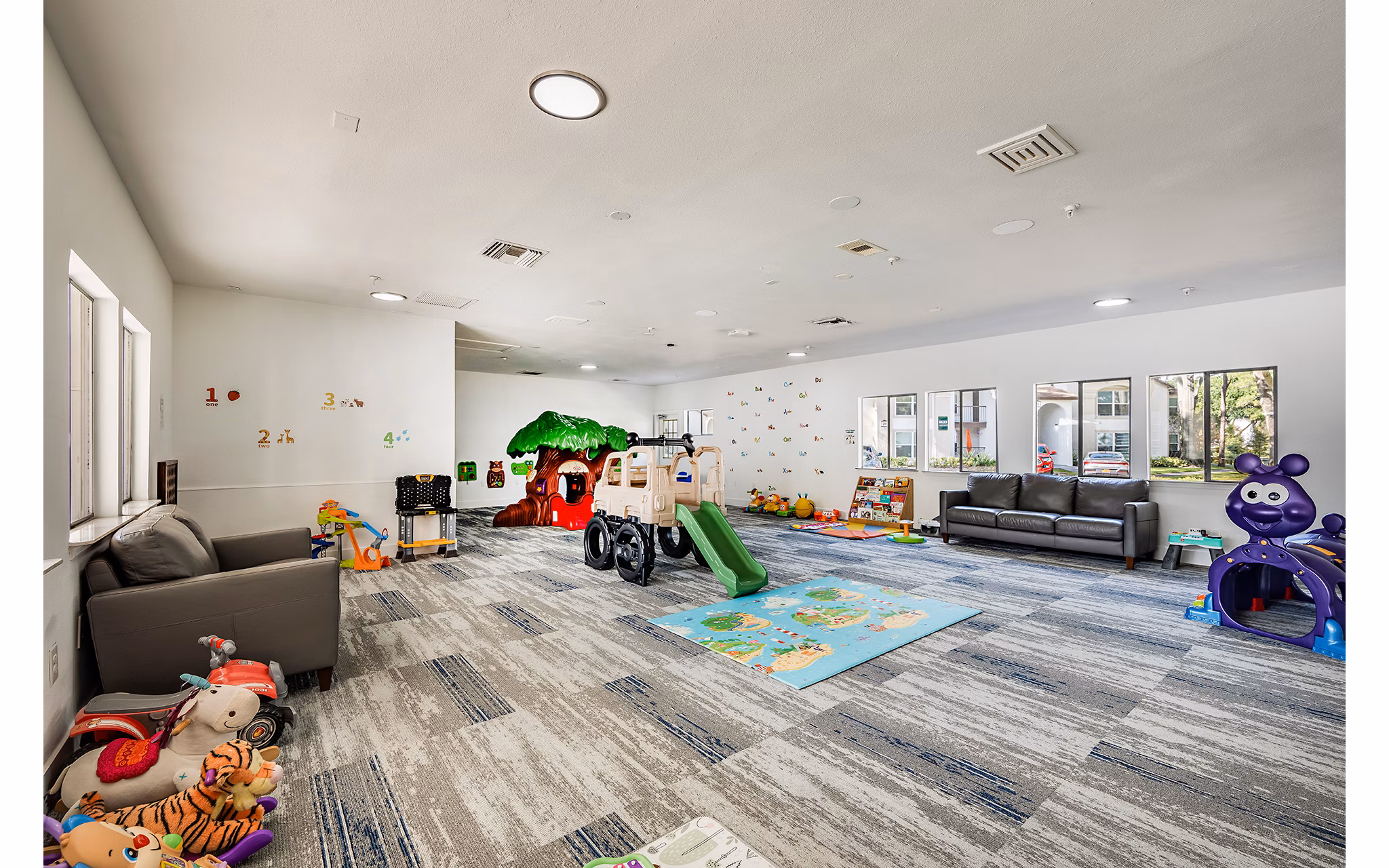 Recreational Area at Emerald Grove Apartments