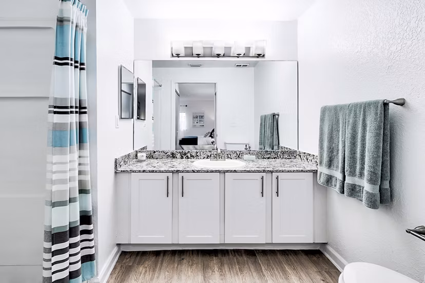 bathroom at Emerald Palms Apartments