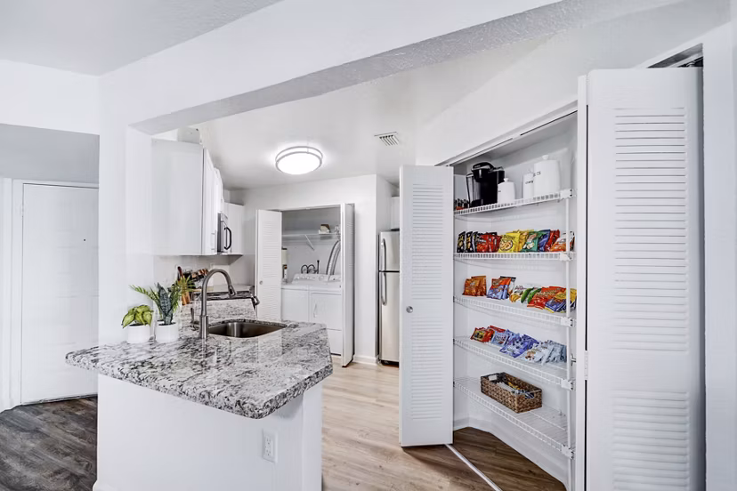 kitchen at Emerald Palms Apartments