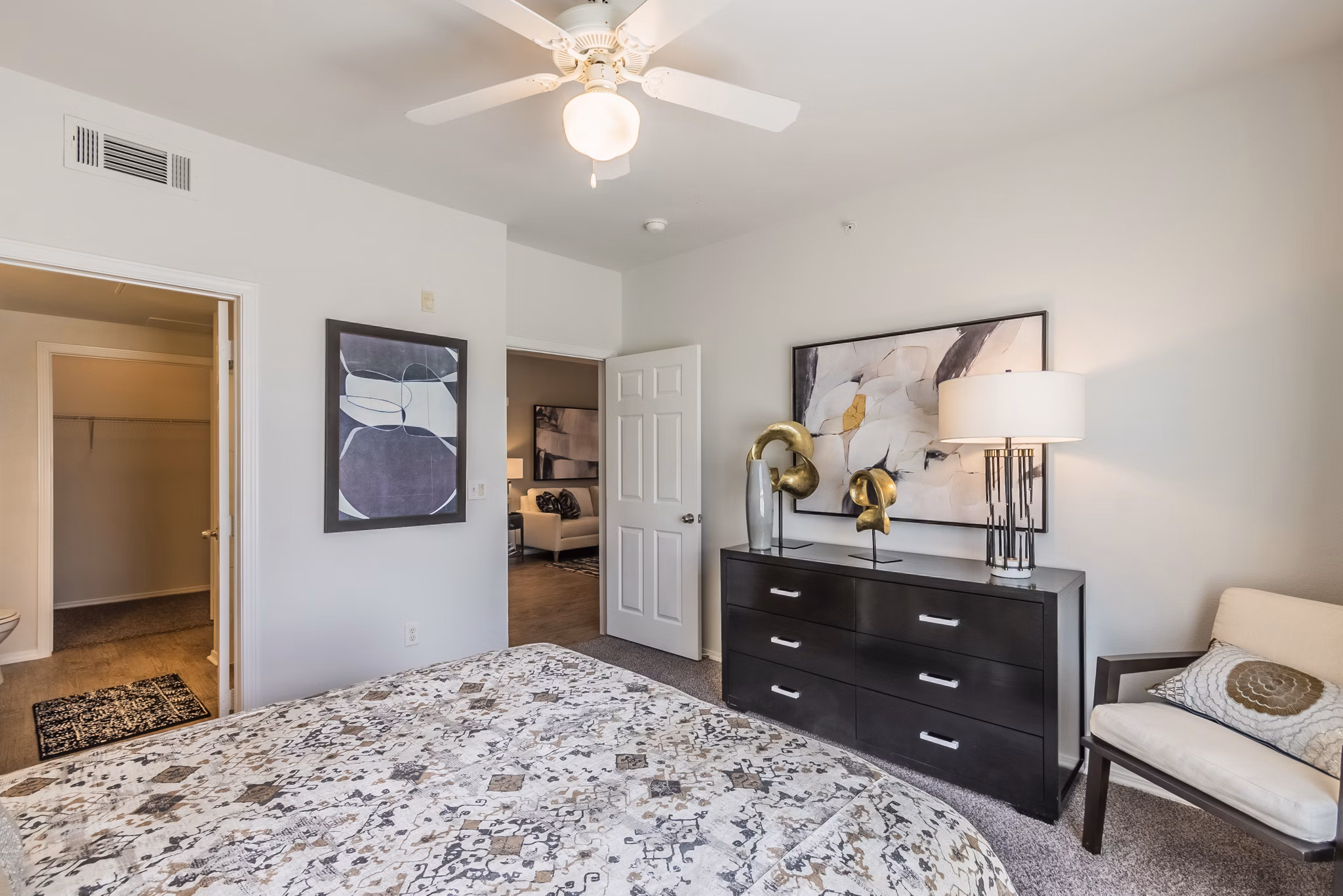 bedroom at Grand Estates at Keller Apartments